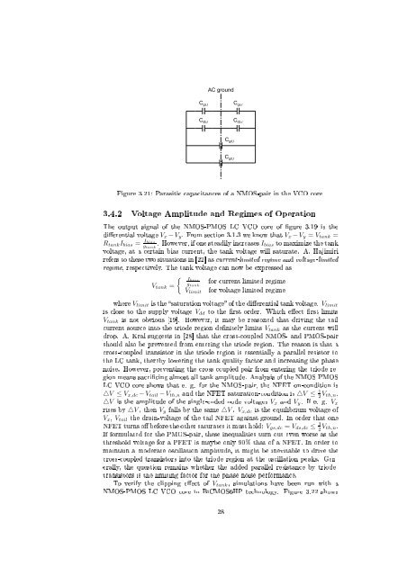 Design of a 5 GHz VCO in CMOS - Integrated Systems Laboratory