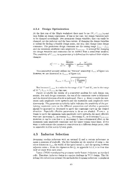 Design of a 5 GHz VCO in CMOS - Integrated Systems Laboratory