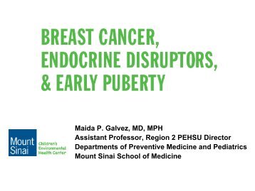 Maida P. Galvez, MD, MPH - Mount Sinai Hospital