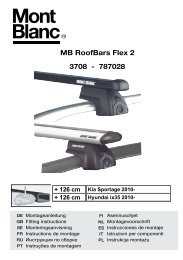 MB RoofBars Flex 2 3708 - 787028