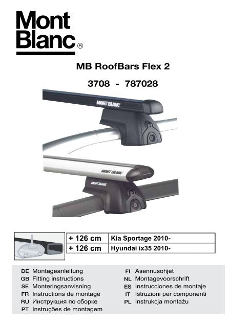 MB RoofBars Flex 2 3708 - 787028