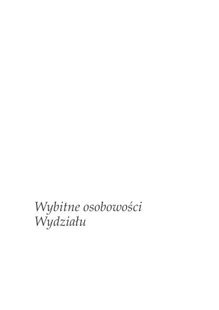 KsiÄga 60-lecia WydziaÅu Elektrycznego - WydziaÅ Elektryczny