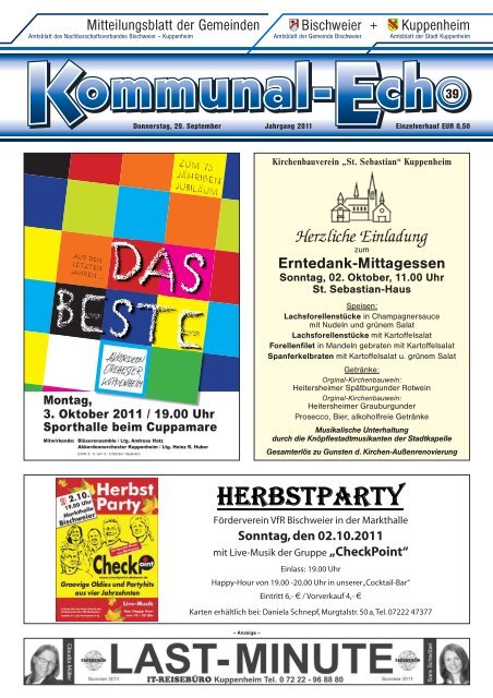 Sonntag, 9. Oktober 2011 - Stadt Kuppenheim: Home