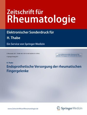 Zeitschrift fÃ¼r - Stiftung kreuznacher diakonie