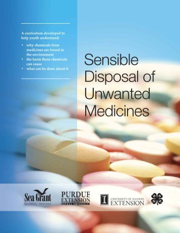 Sensible Disposal of Unwanted Medicines - New York Sea Grant