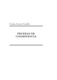 Carlos Ivorra Castillo PRUEBAS DE CONSISTENCIA - DIM
