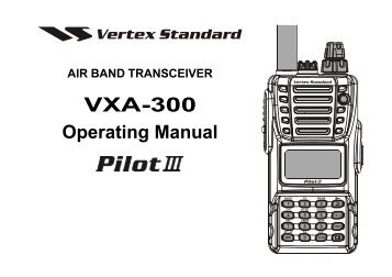 VXA-300.pdf (1.61 MB) - Pilot Mall