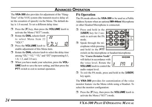 VXA-300.pdf (1.61 MB) - Pilot Mall