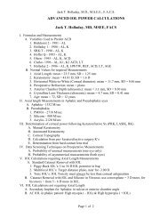 ADVANCED IOL POWER CALCULATIONS Jack T ... - ascrs 2012