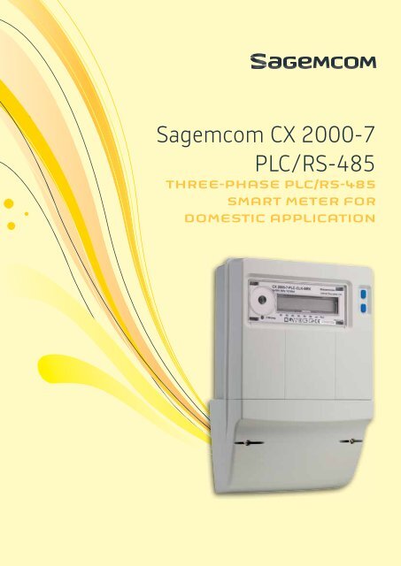 Sagemcom CX 2000-7 PLC/RS-485