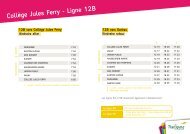 CollÃ¨ge Jules Ferry - Ligne 12B - Transpole
