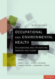 Occupational and Environmental Health: Recognizing and ...