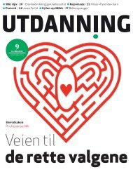 Utdanning nummer 09 2012 - Utdanningsnytt.no