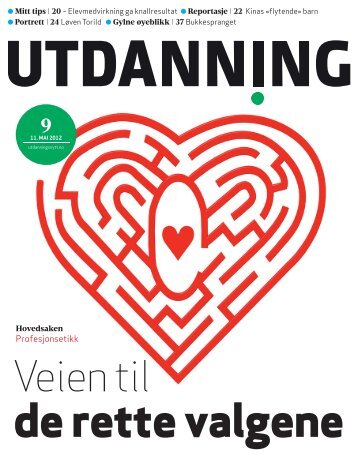 Utdanning nummer 09 2012 - Utdanningsnytt.no