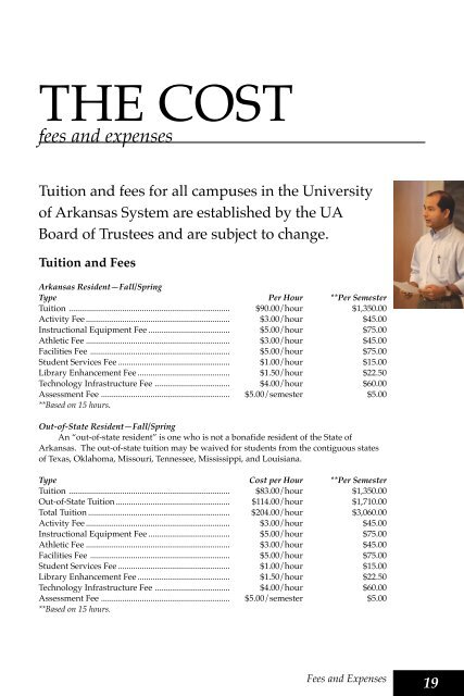 2003-2005 Catalog - University of Arkansas at Monticello