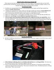 Malibu Power Wedge Diagnostic Manual - 2011 (PDF) - Bakes Online