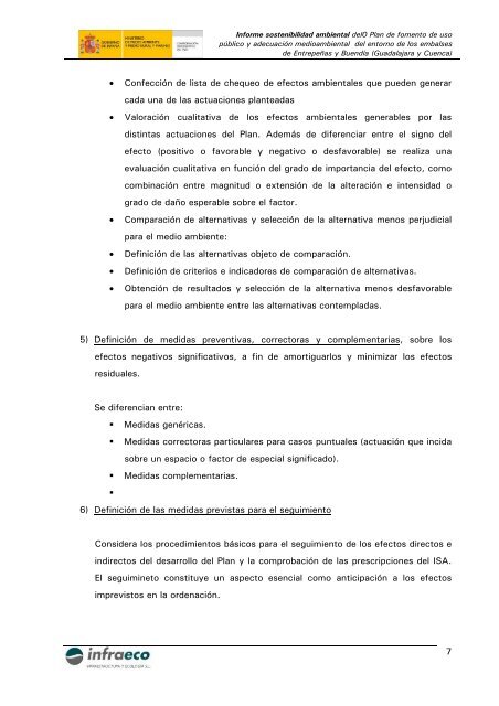 informe sostenibilidad ambiental - ConfederaciÃ³n HidrogrÃ¡fica del ...