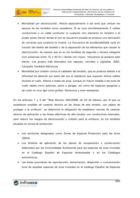 informe sostenibilidad ambiental - ConfederaciÃ³n HidrogrÃ¡fica del ...