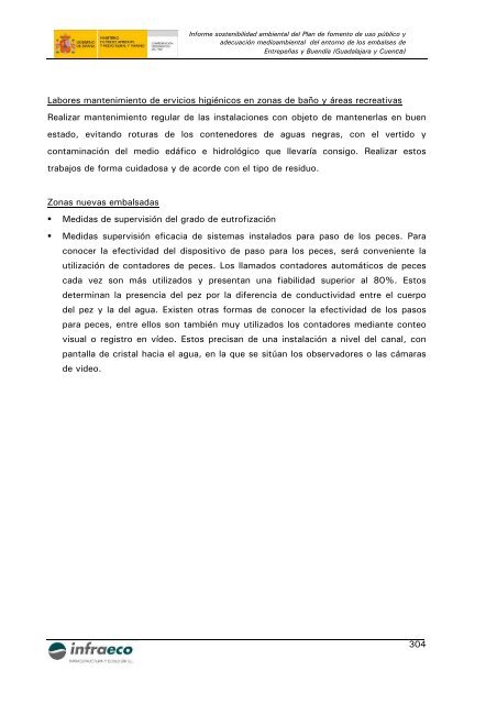 informe sostenibilidad ambiental - ConfederaciÃ³n HidrogrÃ¡fica del ...