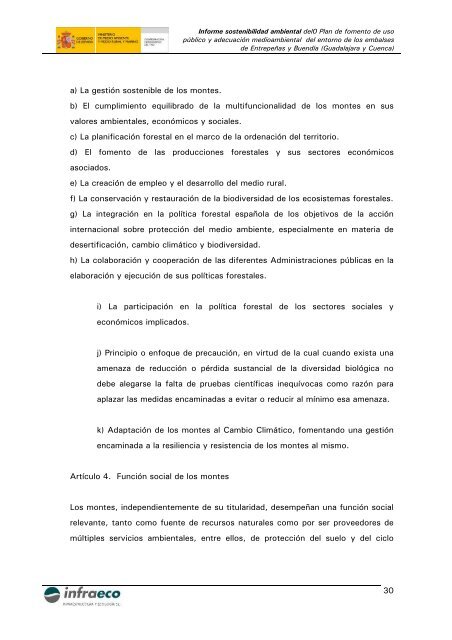 informe sostenibilidad ambiental - ConfederaciÃ³n HidrogrÃ¡fica del ...