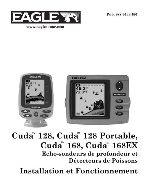 Cuda 128, Cuda 128 Portable, Cuda 168, Cuda 168EX Eagle
