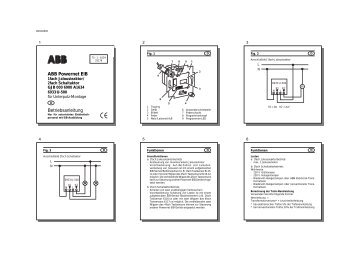 ABB Powernet EIB Betriebsanleitung - E-catalogus archief