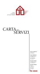 carta dei servizi, La CASA di Schio - Segnalo.it