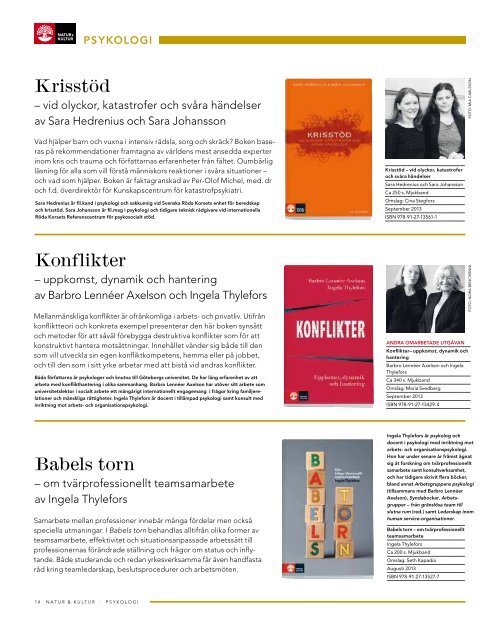 BÃCKER - Natur och Kultur