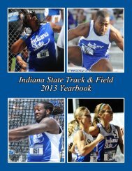 Complete 2012-2013 Yearbook - Indiana State University Athletics