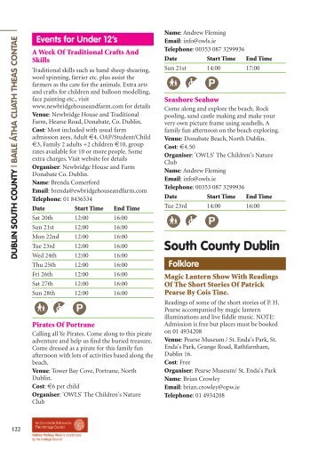 South County Dublin - Heritage Week