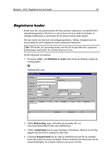 Bewator – 2010 - Bewator Group