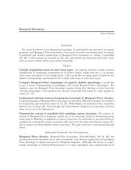 Research Statement Vera VÃ©rtesi