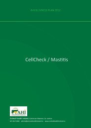 CellCheck / Mastitis - Animal Health Ireland