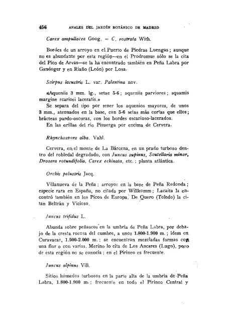 8. AportaciÃ³n al estudio de la flora de los montes cantÃ¡bricos