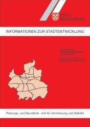 informationen zur stadtentwicklung - Statistik.regensburg.de