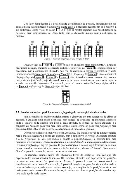 Estudo dos Problemas de ExecuÃ§Ã£o Musical em ViolÃ£o e Guitarra
