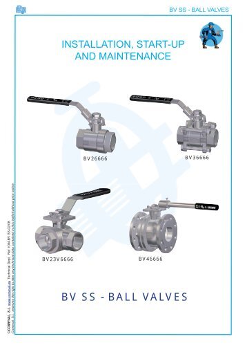 BV SS - BALL VALVES - COMEVAL