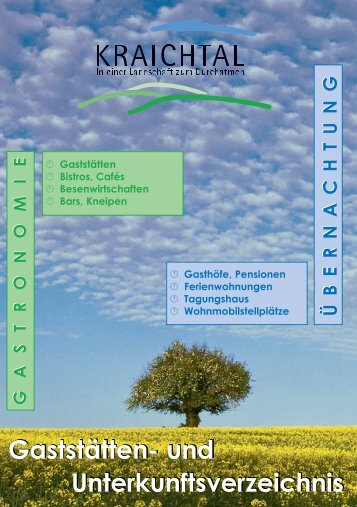 Gaststätten- und Unterkunftsverzeichnis - Stadt Kraichtal