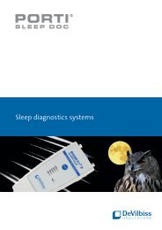 Porti sleep diagnostics family brochure - DeVilbiss Healthcare