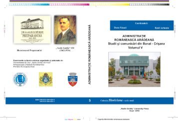 ADMINISTRATIE ROMANEASCA ARADEANA-vol 5 - Consiliul ...