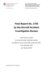 Final Report No. 1793 by the Aircraft Accident ... - SKYbrary