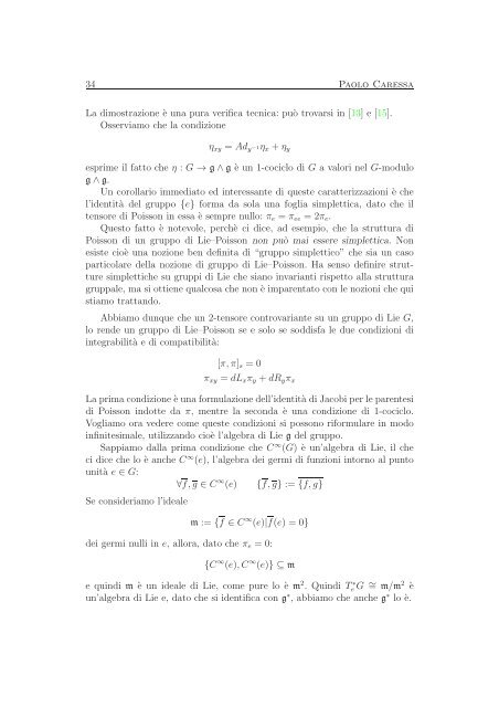 Strutture di Poisson - Caressa.it