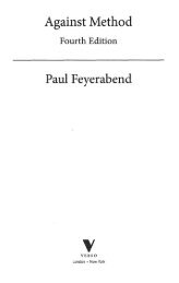 Paul Feyerabend - Matthew J. Brown