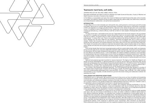 Australasian Anaesthesia 2011 - Australian and New Zealand ...