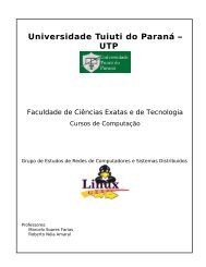 Apostila Servidores - Gerds - Universidade Tuiuti do Paraná