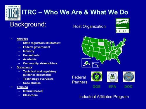 ITRC âWho We Are & What We Do - Emsus.com