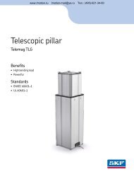 Telescopic pillar