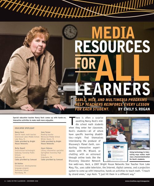 Media Resources for All Learners - Emily Rogan