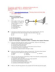 Section 1 - Tutor-Homework.com