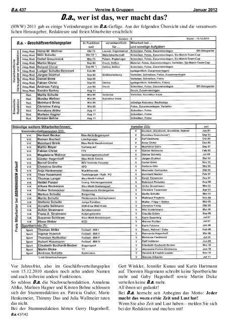 194 Namen und drei Zahlen - Dedinghausen